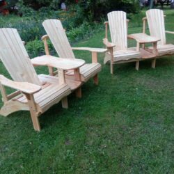 āra dārza krēslu komplekts no masīvkoka