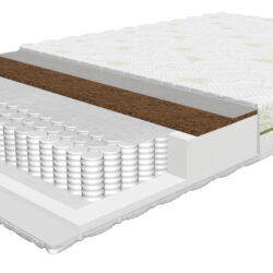 Iegūstiet labāko no abām pasaulēm, izmantojot mūsu Bravo divpusējo matraci. Cietā puse ir izgatavota no kokvilnas vatelīna un kokosa slāņa, un otrā puse ir ar porolonu, kas nodrošina mīkstu guļas vietu