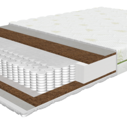 Cietais matracis 140x200 cm/ 3D Charli Pocket