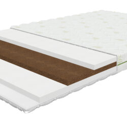 Porolona un kokosa bērna matracis 90x200x13 cm "Fiona"