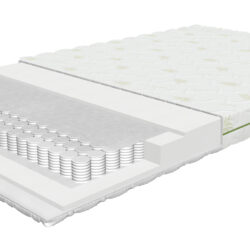 Mīkstais atsperu matracis bērnam "Buny" 80x160x13 cm