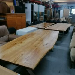 Oša masīvkoka galdi 280x100 cm ( var izgatavot pēc Jūsu izmēriem)